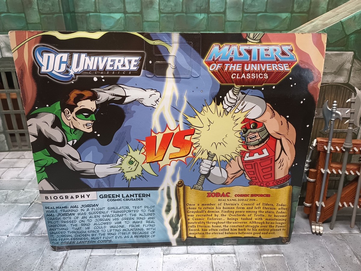 DC Masters of the Universe Motu Classics Green Lantern vs Zodac