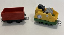 thomas train lot of 2 cars wood chipper from helpful harvey