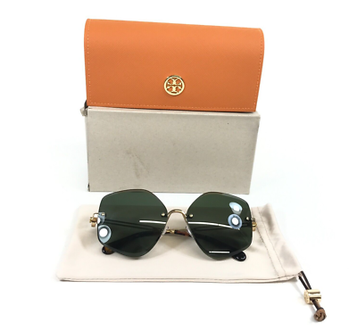 Tory Burch Sunglasses TY6111 334371 Shiny Gold Butterfly  display picture 3
