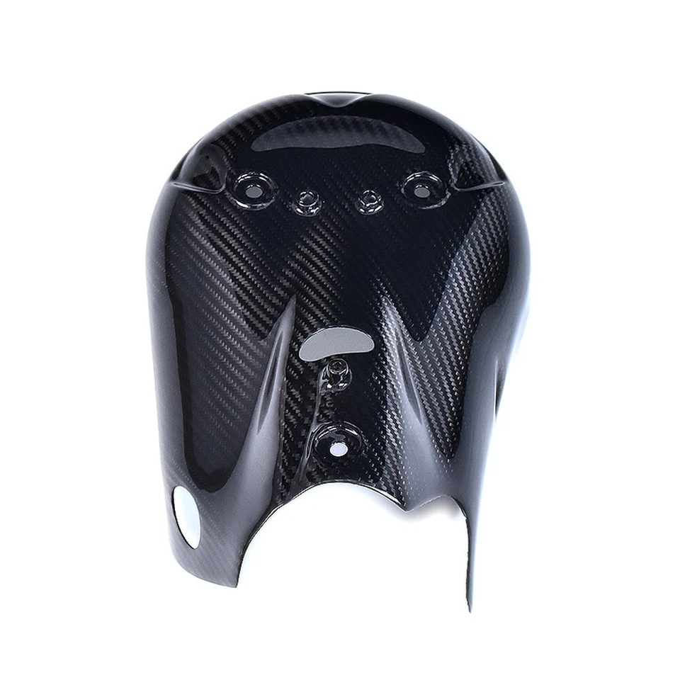 100% Real Carbon Fiber For 2020-2024 Panigale V2 Exhaust Guard Cover Heat Shield - Imagem 3 de 4