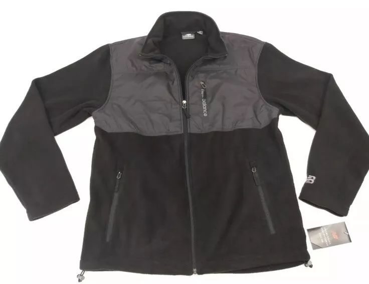 NEW New Balance Mens Small Full Zip Fleece Jacket RN 130893