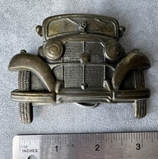 Vintage Classic Mercedes Motor Car Belt Buckle No 4153 German Touring