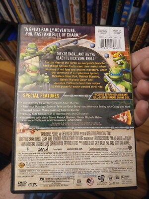 TMNT (Teenage Mutant Ninja Turtles) (DVD, 2007) Z17 85391157663| eBay