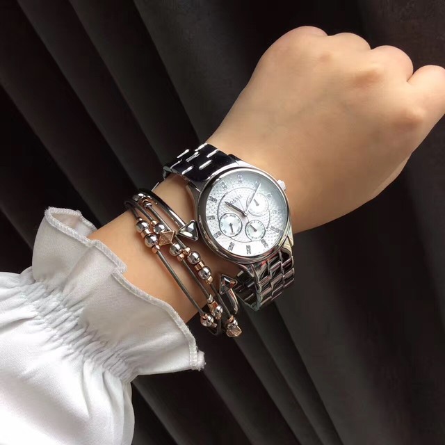Fossil Watch Steel \u0026 Two Bracelets 