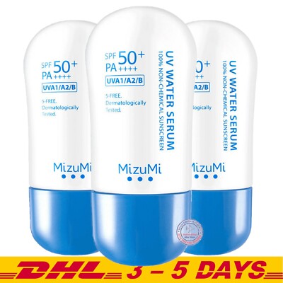 日焼け止め MSY MizuMi UV Water Serum, Non-Chemical Sunscreen for Daily Use SPF50