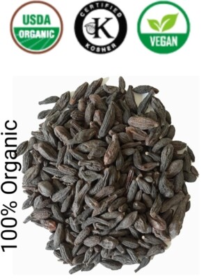 Organic Black Terminalia chebula - USDA Organic, Kosher & Vegan Certified Herbs