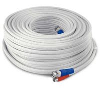 Swann Bnc 100-ft 18-1 Solid Shielded White Cctv Security Camera Extension Cable Swann Bnc 100-ft 18-1 Solid Shielded White Cctv Security Camera Extension Cable