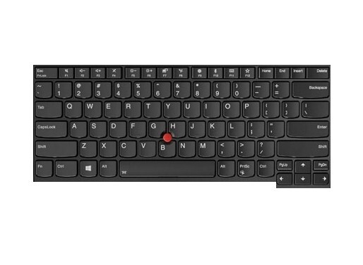 French Backlit Keyboard Assembly for Lenovo ThinkPad T470 A475 - 01AX498