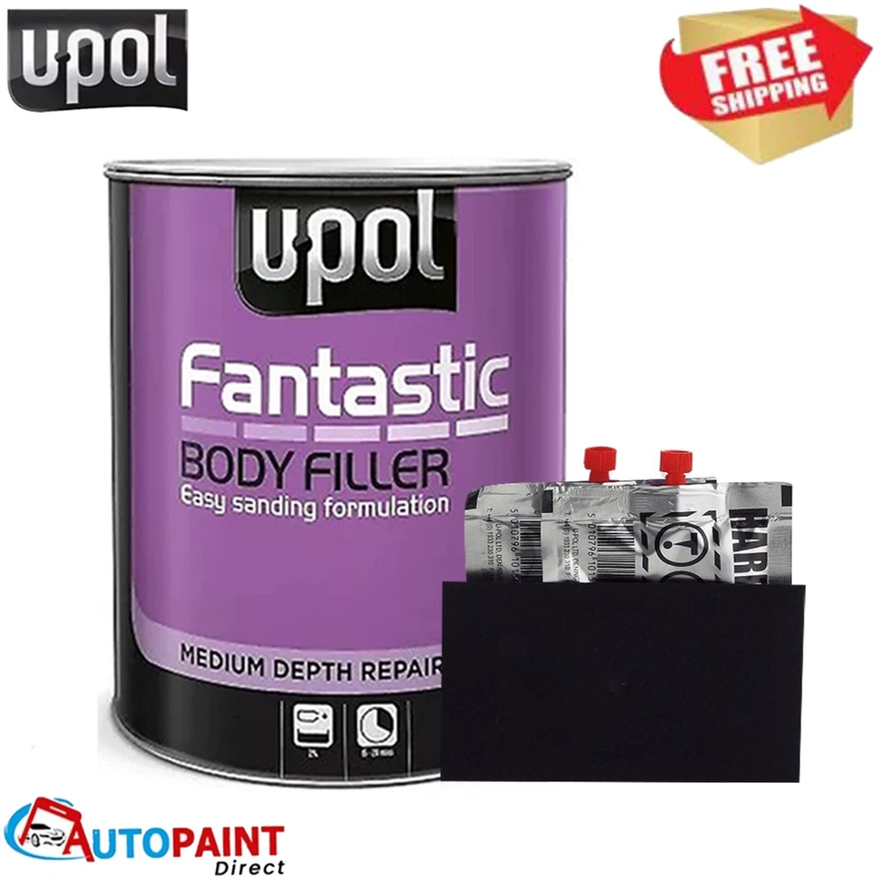 U-POL UPol FANT3 Fantastic Ultra Lightweight Body Filler Car Paint Polyester 3 LiterSO