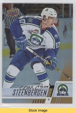 2017-18 Upper Deck CHL Rainbow Tyler Steenbergen #104 READ t4m