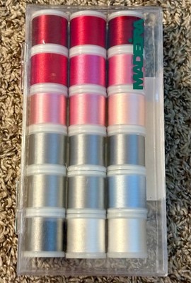 Madeira Nancy s Notions Dragon Whimsy Rayon Thread Pack 18 Spools Embroidery