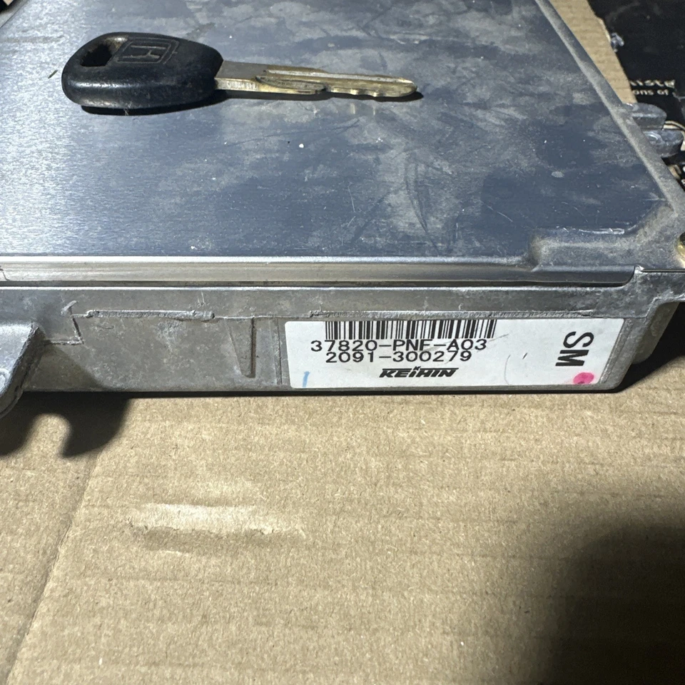 02-05 CIVIC SI EP3 ECU And Key Immobilizer OEM Stock TESTED K20A3 5-SPEED MANUAL - Image 2 of 4