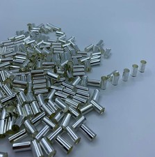 50pcs Uninsulated Crimp Gauge 6AWG Wire Connectors Ferrules Terminals EN16-12