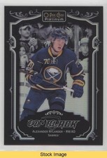 2017-18 O-Pee-Chee Platinum VIP Black Achievements Alexander Nylander READ fi2
