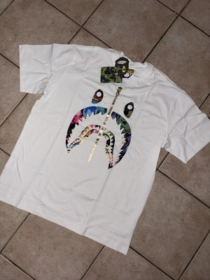 A Bathing Ape T-Shirt Big Logo weiß