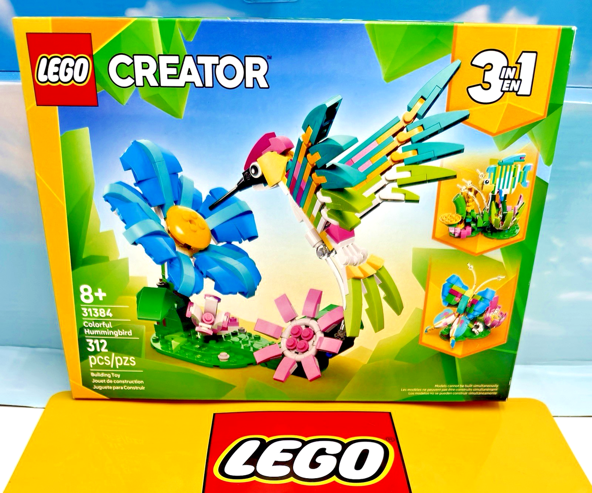LEGO Creator 3‑in‑1 (31384) Colorful Hummingbird | eBay