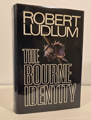 The Bourne Identity By Robert Ludlum 1st Edition Hardcover, 1980, SIGNED