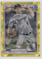 2020 Bowman Chrome Draft Sapphire Edition Yellow 58/99 Bailey Horn #BD-164 0zt7