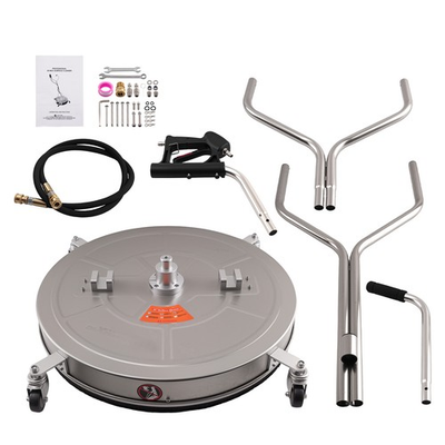 #ad 30 inch Pressure Washer Surface Cleaner 6000 PSI Stainless Steel 3 8quot; Plug $317.21