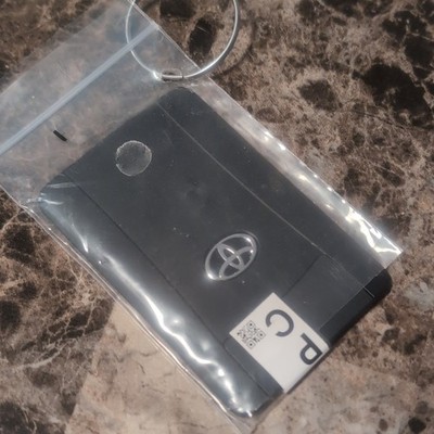 Locked 2024 Toyota Tacoma Key Fob Card