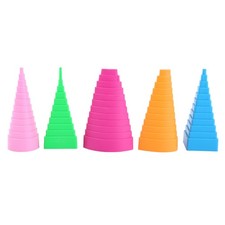 Mixed Color 5 Shapes Paper Quilling Border Buddy Paper Craft Tool Quilled