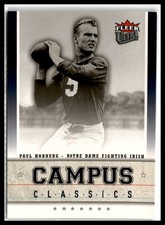 Paul Hornung 2006 Ultra Campus Classics #CCPH Notre Dame Fighting Irish