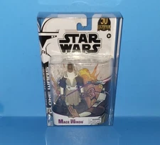 Star Wars Black Series 6" Mace Windu Jedi Clone Wars 50th Ann In Collector Case!