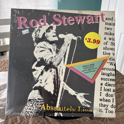 ROD STEWART - Absolutely Live 1982 Double Vinyl Record LP WB 1-23743