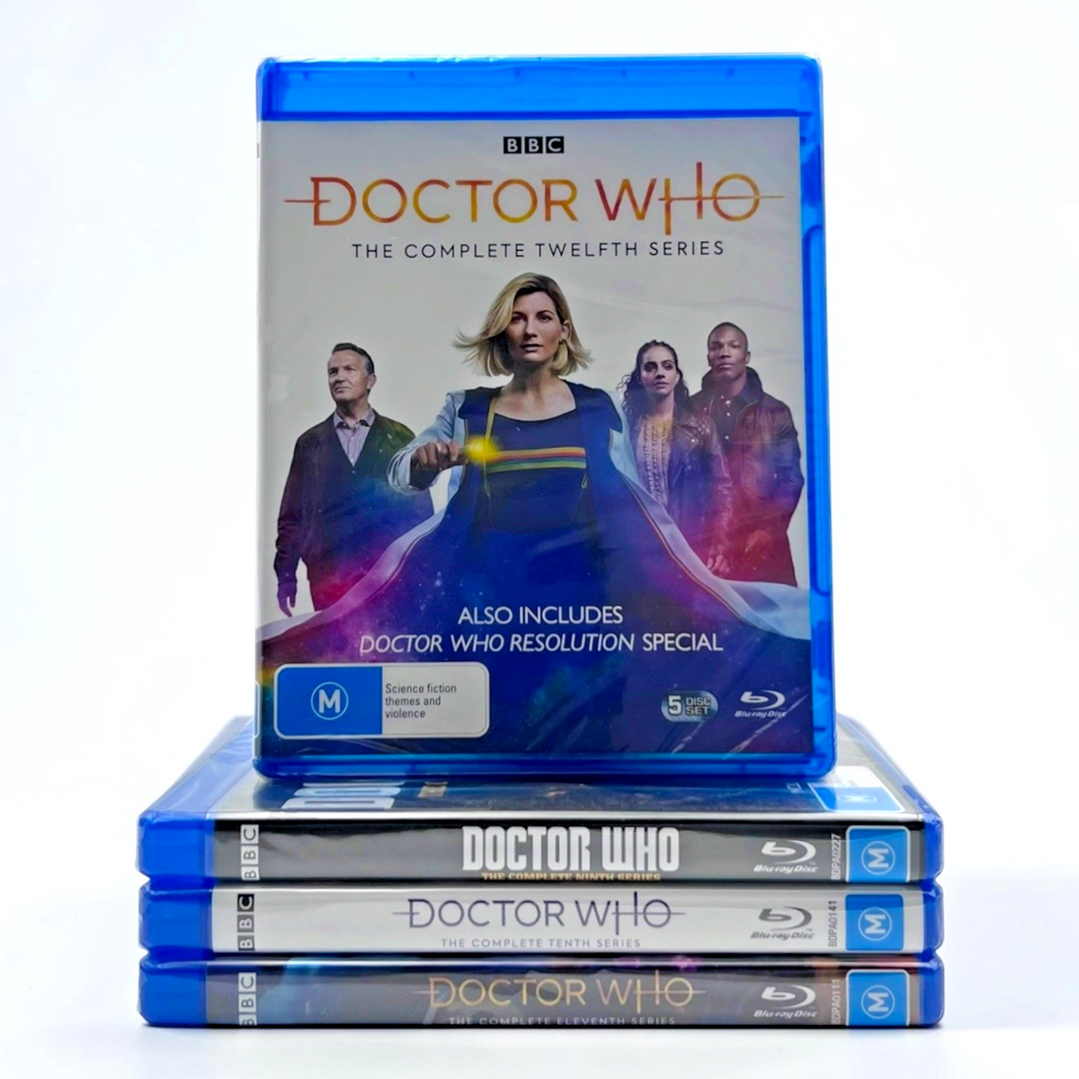 その他 Doctor Who: Complete New Serie [DVD] [Import] Doctor Who: Complete Series 9, 10, 11, 12 Blu-ray Bundle - Region