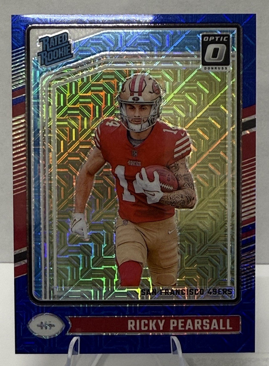 2024 Panini Donruss Optic Ricky Pearsall #284 (RC) Blue Mojo #/5 Mojo🔥📈
