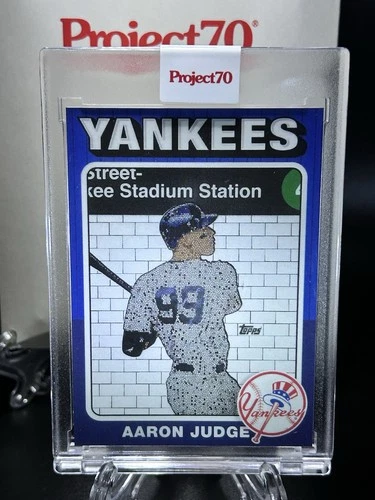 2021 Topps Project 70 - Aaron Judge By Jeff Staple # 110 w/ box