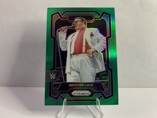 2024 Panini Prizm WWE Brother Love Green Prizm