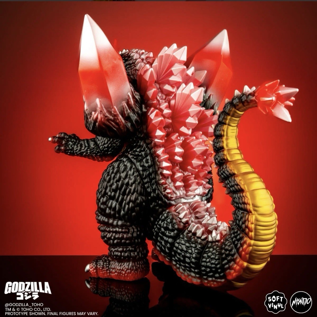 Mondo Space Godzilla - Trendy 2 Variant Sofubi Figure LE 250 🔴 In