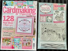 CARDMAKING  PAPERCRAFT MAGAZINE ISSUE 194 APRIL 2019  CRAFT KIT Stamps Dies