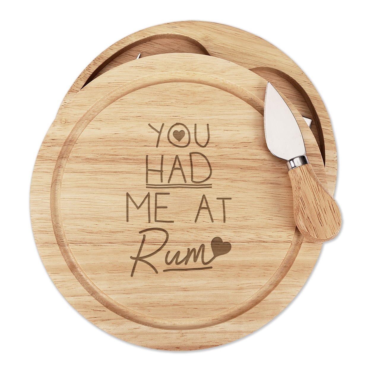 You Had Me At Rum Cheese Board Knife Set Funny Love Valentines Day Girlfriend