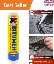 Flexible Bitumen Sealant 300ml - Underwater Application for Roof & Gutter Repair