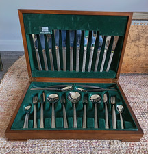 Vintage Viners Studio Gerald Benney Bark Stainless Steel Canteen Cutlery Set