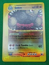 2002 Pokemon-e TCG Expedition Base Set #14 Golem REVERSE HOLO R on eBay