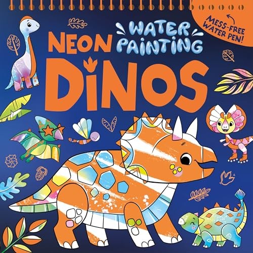 Neon Water Painting Dinos by  Igloo Books Ltd - 9781836502326 - Image 5