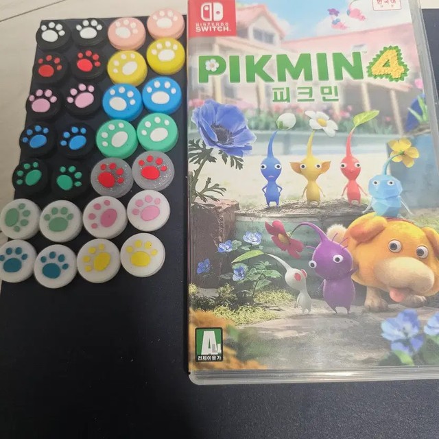 Nintendo Switch Pikmin 4 Chip Title with Free Cat Ear Cap Service