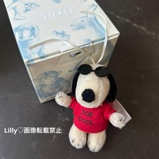 Steiff Snoopy Joe Cool Ornament Plush Limited 1500 US Exclusive