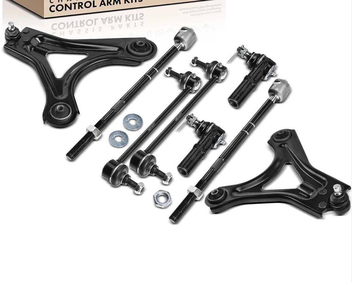 Set Of 8 Front Lower Control Arm...For Ford Contour, Mercury Cougar, Mystique ..
