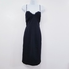 Express Lace Neckline Cocktail Dress Women size Sweetheart Neckline Stretchy