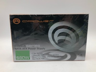 A-power | A-power Ak680 680 Watt Atx Computer Power Supply Sata Pci express 12V