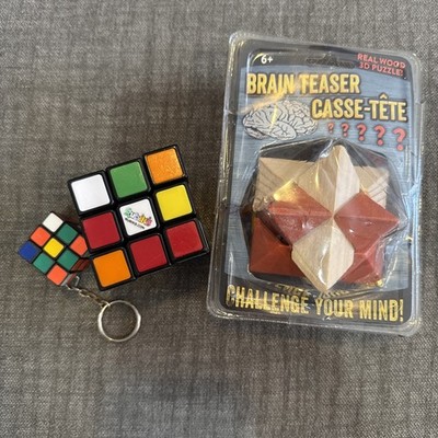 Rubik s cube, Brain Teaser Case-Tete,, & Rubik Key Chain