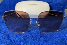 Calvin Klein Navigator Sunglasses CK19135S 780 Silver Frame