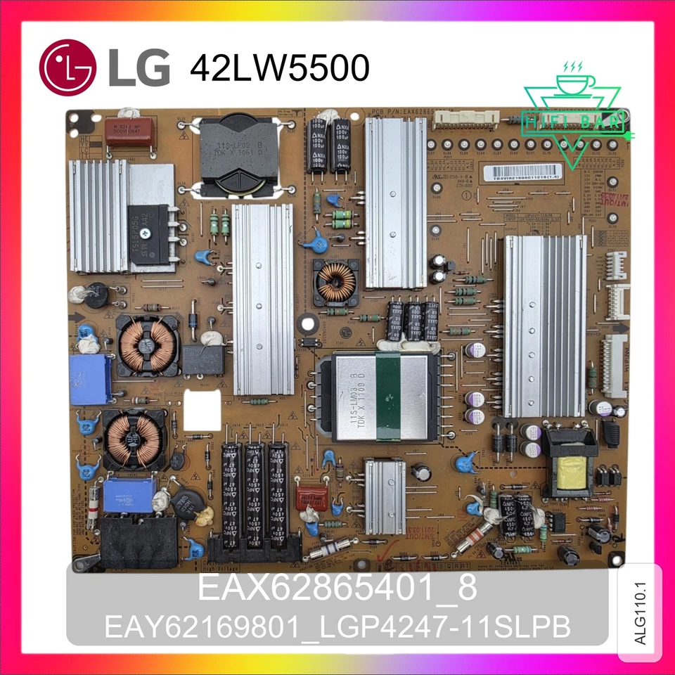 ✅ Alimentation pour TV LG 42LW5500 EAX62865401/8 EAY62169801 * LGP4247-11SLPB ✅ - Photo 1/4