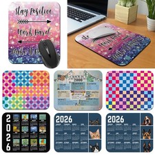 Rectangle Mouse Pad Desk Gaming Mousepad Non Slip Base for Computer Laptop