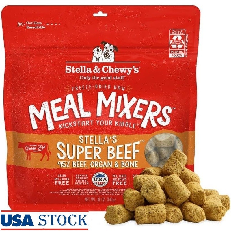 Mixers Beef Meal Enhancer Probiotics Digestive Health