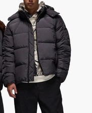  350 Nike Men M Air Jordan Down Fill Jacket Therma Fit Anthracite FV7219-060